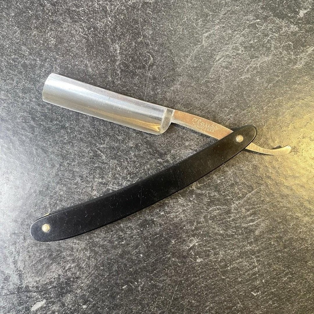 Vintage Clauss USA Straight Razor 3" Blade Shave Ready